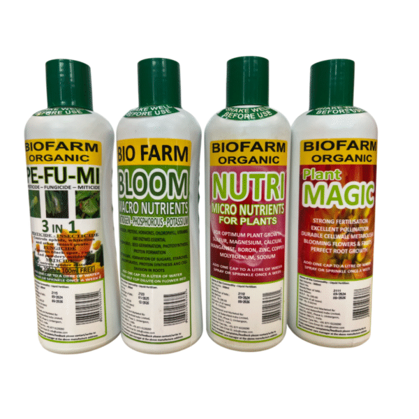 BIOFARM Bottles pack of 4