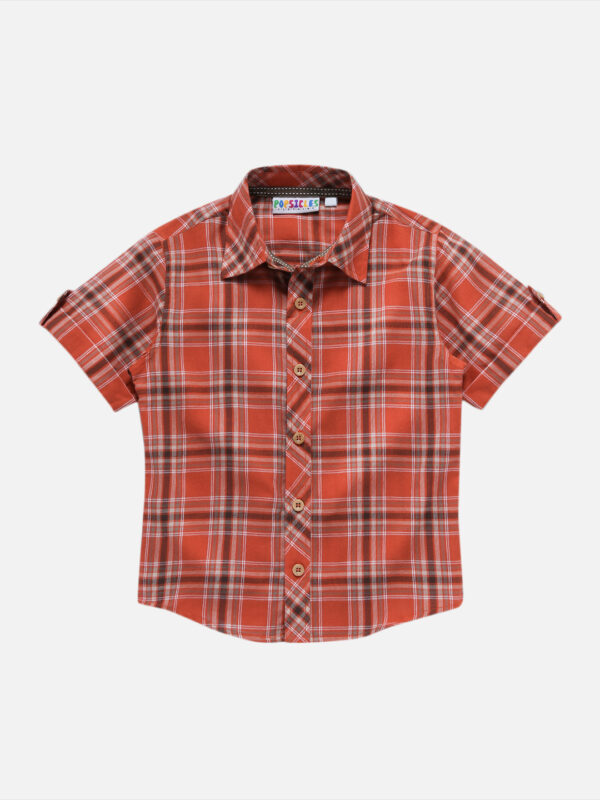 Popsicles Stone Shirt Regular Fit For Boys