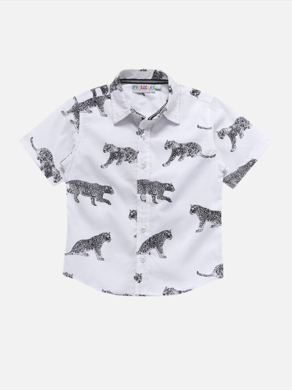 Popsicles Jaguar Shirt Regular Fit For Boys