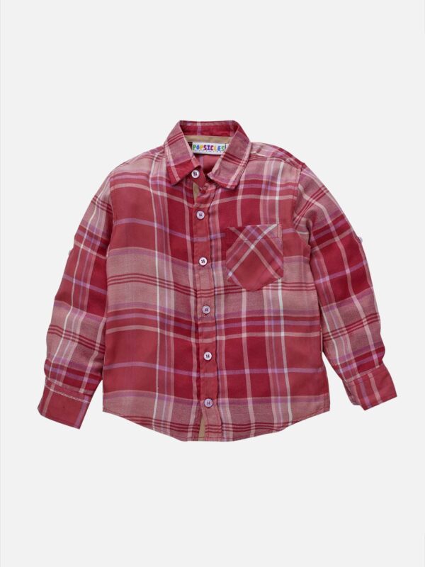 Popsicles Rosewood Shirt Regular Fit For Boys