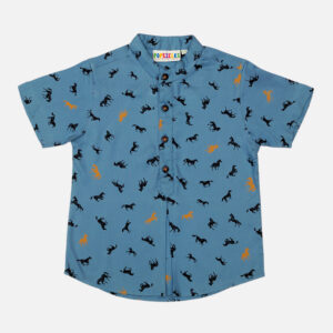 Popsicles Stallion Shirt Regular Fit For Boys