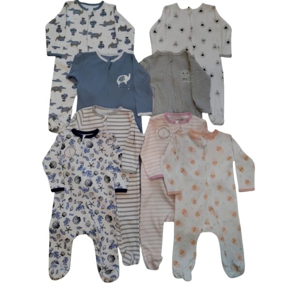 Baby Footie Onesies | 100% Organic Cotton - Soft Interlock - Oekotex Switzerland Certified