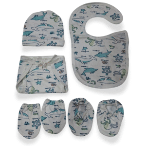 Natural Organic New Born Baby Gift Pack | 5 items in one box
