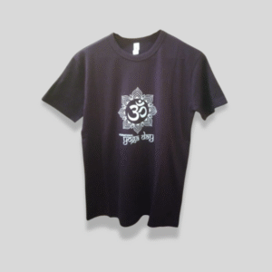 Unisex T-Shirt | Om Yoga Day. Wine.