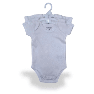 Infant Short Sleeve Rompers | AL - 3038 | 100% Organic Cotton – Soft Interlock – Oekotex Switzerland Certified