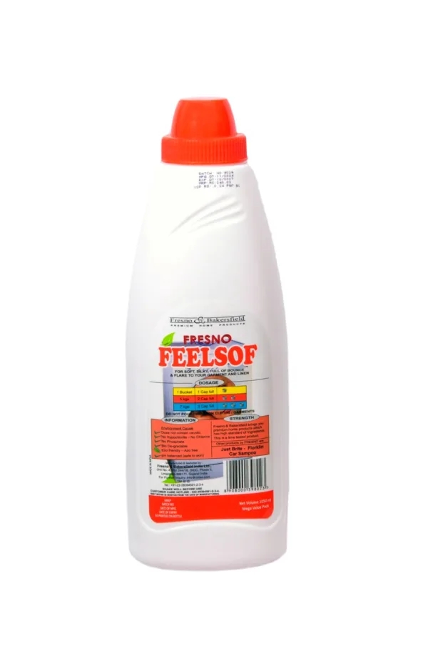 FEELSOF FABRIC SOFTENER 1 LITRES BACK